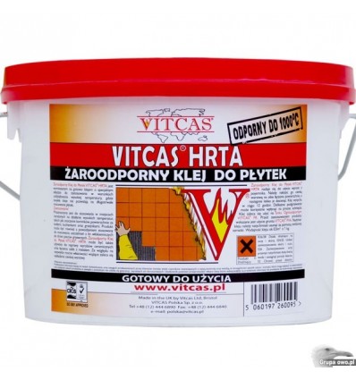 Żaroodporny klej do płytek VITCAS 5 kg